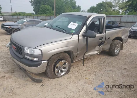 2000 GMC Sierra 1500 Sl from USA, damaged, VIN 1GTEC14W4YZ116326